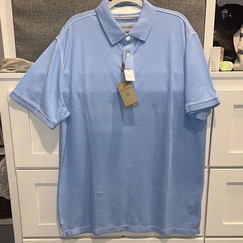 Jos. A. Bank Sky Blue Polo Shirt